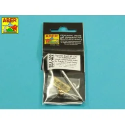 Germ.75mm barrel for KwK40L/43 with single baffle muzzle brake for ...