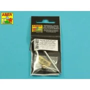 Germ.75mm barrel for KwK40L/43 with single baffle muzzle brake for ...