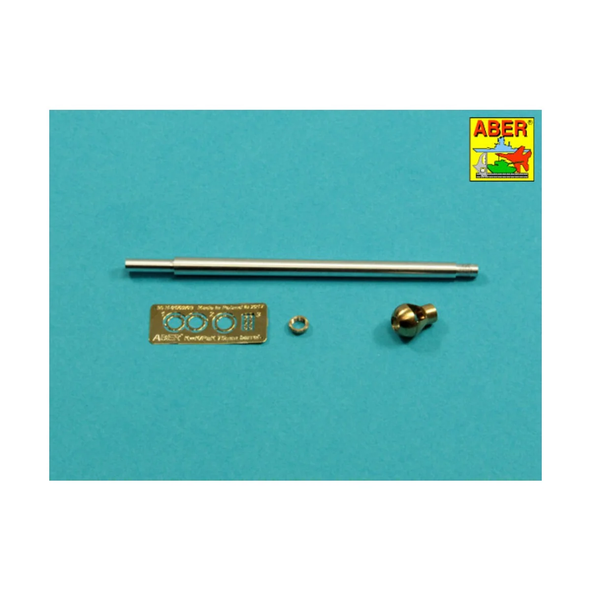 Germ.75mm barrel for KwK40L/43 with single baffle muzzle brake for ...