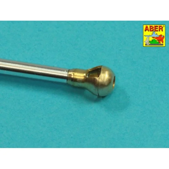 Germ.75mm barrel for KwK40L/43 with single baffle muzzle brake for ...