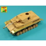 Germ.75mm barrel for KwK40L/43 with single baffle muzzle brake for ...