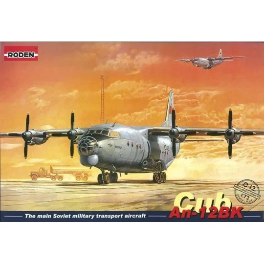 AN-12BK Cub, 1/72 - Roden 042 AN-12BK Cub, 1/72 - Roden 042