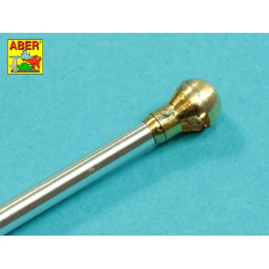 Germ.75mm barrel for KwK40L/43 with single baffle muzzle brake for ...