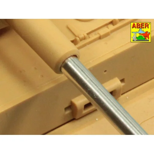 Germ.75mm barrel for KwK40L/43 with single baffle muzzle brake for ...