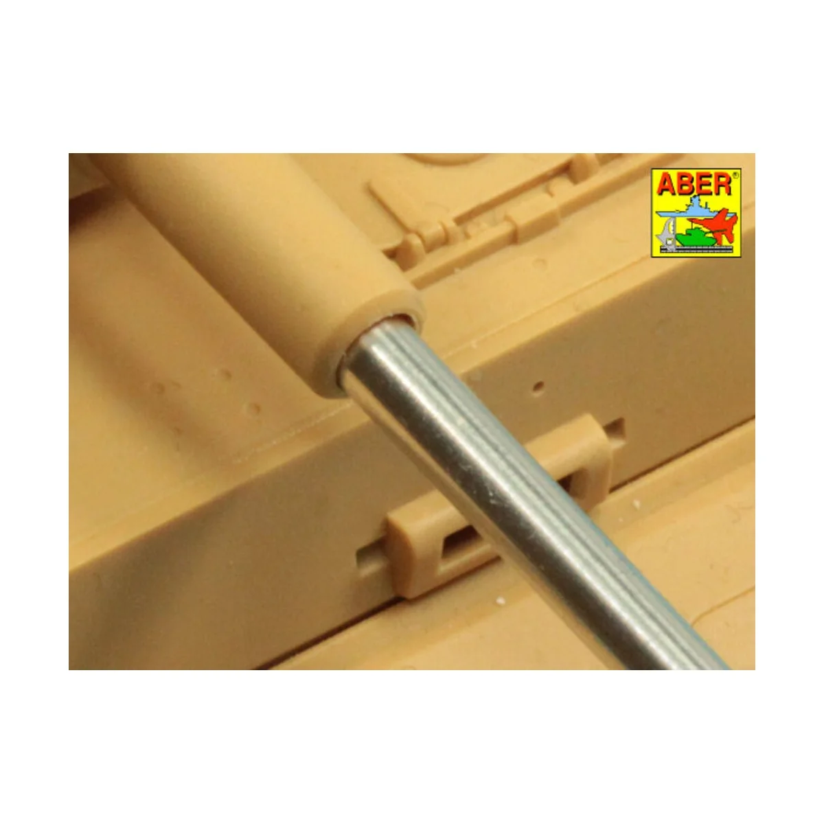 Germ.75mm barrel for KwK40L/43 with single baffle muzzle brake for ...