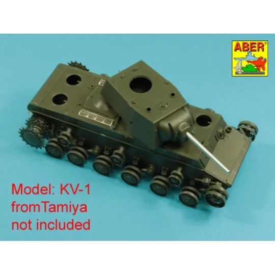 76, 2mm Soviet ZiS-5 barrel for KV-1, 1/35 - Aber Models 35 L-323