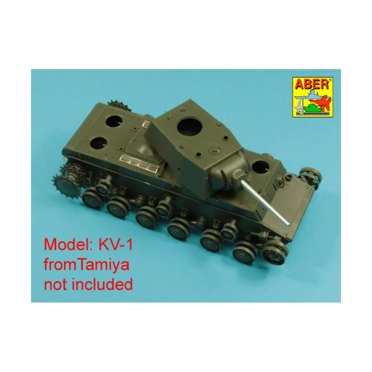 76, 2mm Soviet ZiS-5 barrel for KV-1, 1/35 - Aber Models 35 L-323