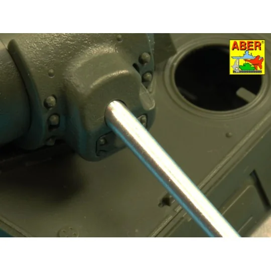 76,2mm Soviet ZiS-5 barrel for KV-1 - Aber Models 35 L-323