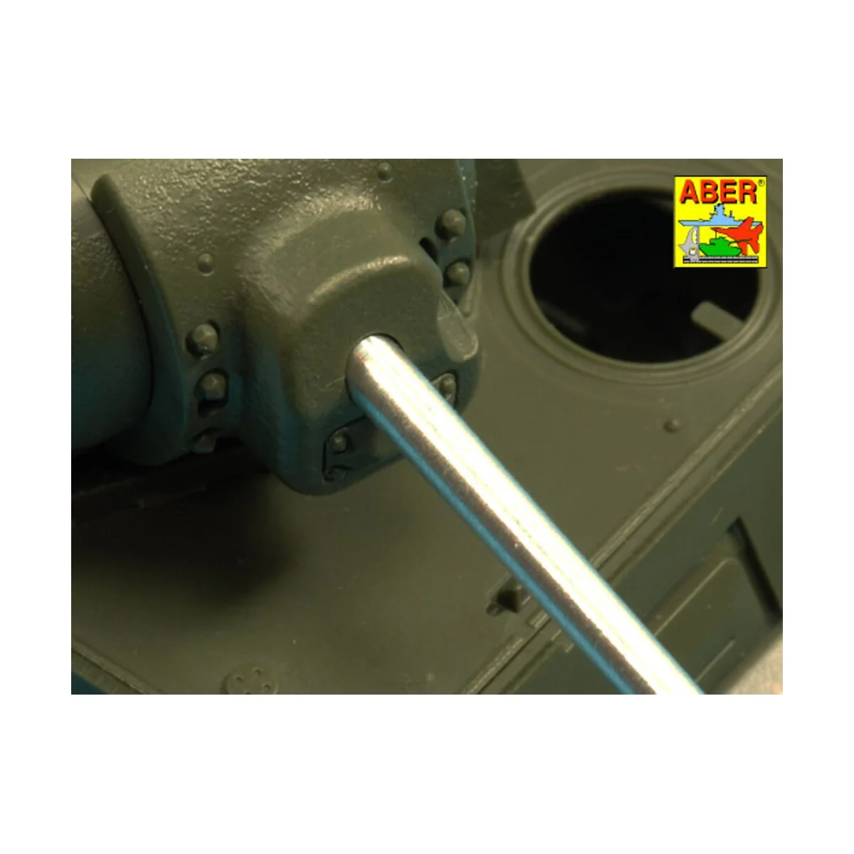 76,2mm Soviet ZiS-5 barrel for KV-1 - Aber Models 35 L-323