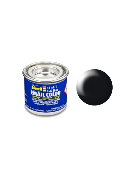 Revell Enamel schwarz, seidenmatt - Revell 32302