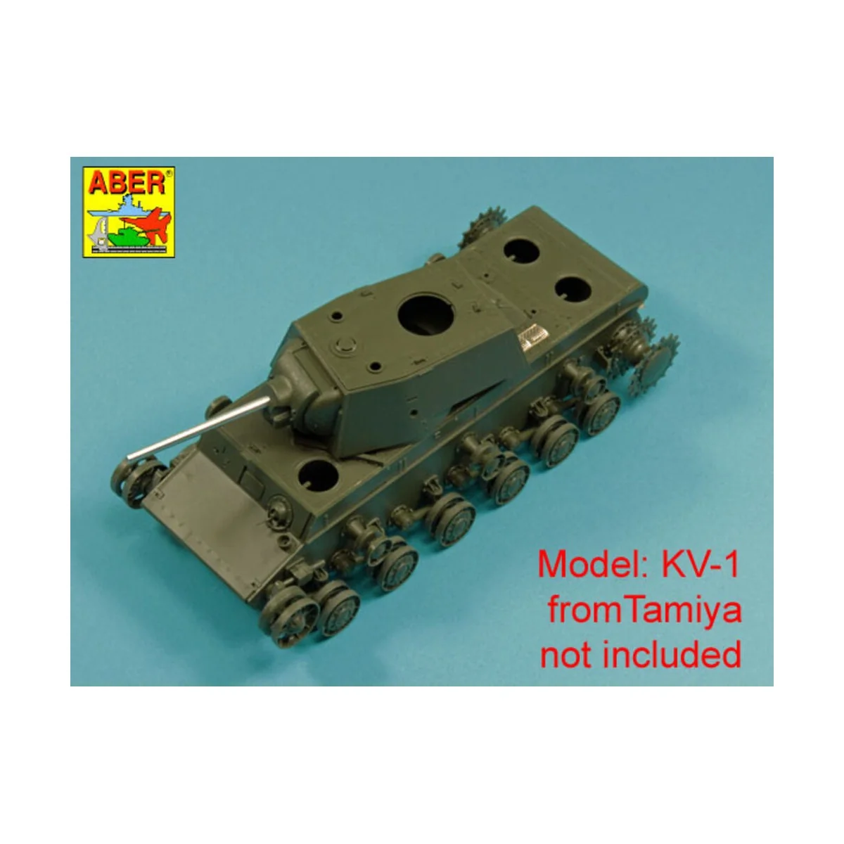 76,2mm Soviet ZiS-5 barrel for KV-1 - Aber Models 35 L-323