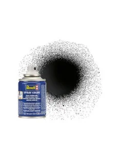 Spray schwarz, glänzend - Revell 34107