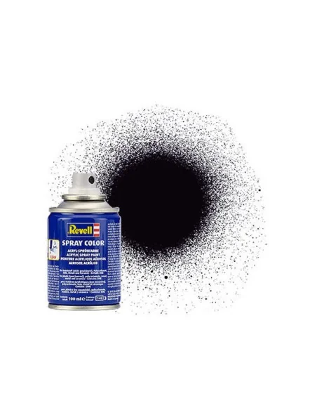 Spray schwarz, matt - Revell 34108