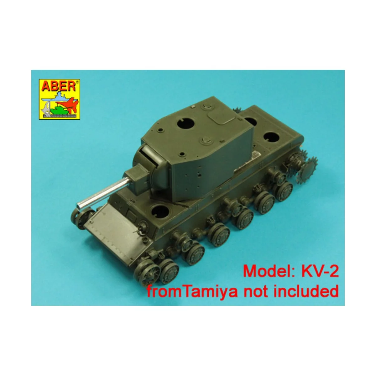 152,4mm Soviet M-10S barrel for KV-2 - Aber Models 35 L-324