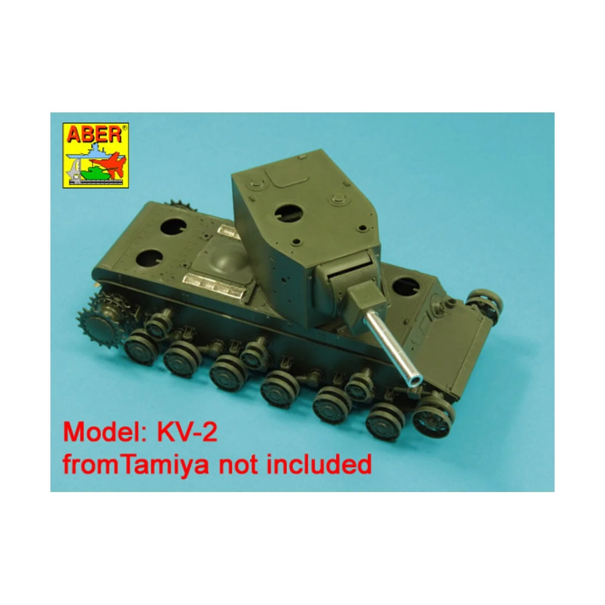 152, 4mm Soviet M-10S barrel for KV-2, 1/35 - Aber Models 35 L-324 152, 4mm Soviet M-10S barrel for KV-2, 1/35 - Aber Models 35 L-324