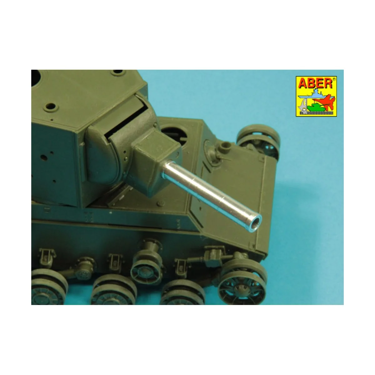 152, 4mm Soviet M-10S barrel for KV-2, 1/35 - Aber Models 35 L-324 152, 4mm Soviet M-10S barrel for KV-2, 1/35 - Aber Models 35 L-324