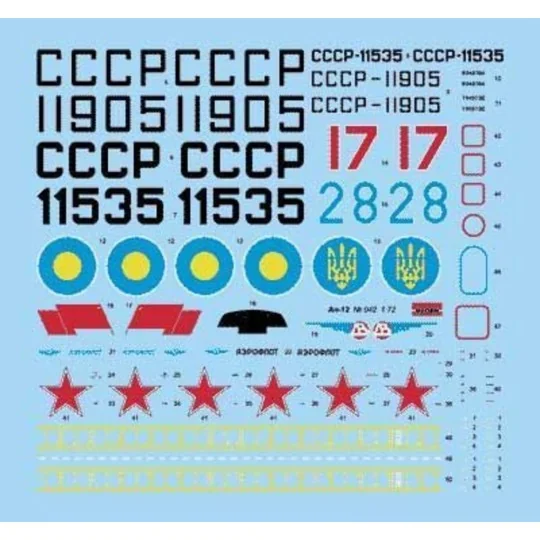 AN-12BK Cub, 1/72 - Roden 042 AN-12BK Cub, 1/72 - Roden 042