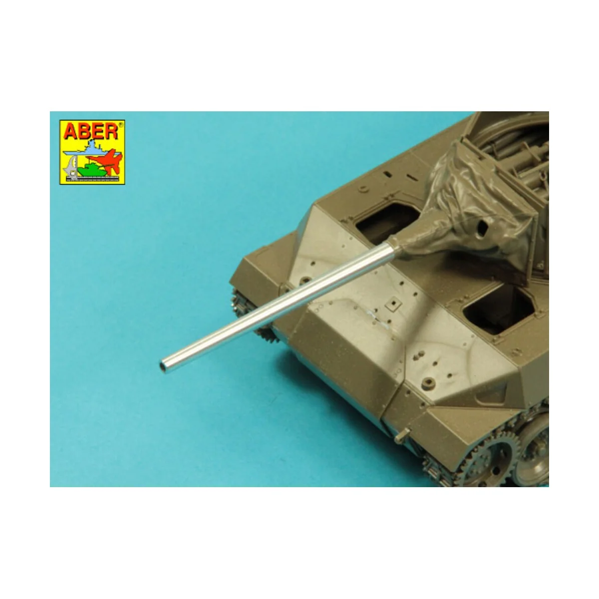 76mm M1A1 Barrel for M18 Helcat U.S. Tank Destroyer, 1/35 - Aber Mo...
