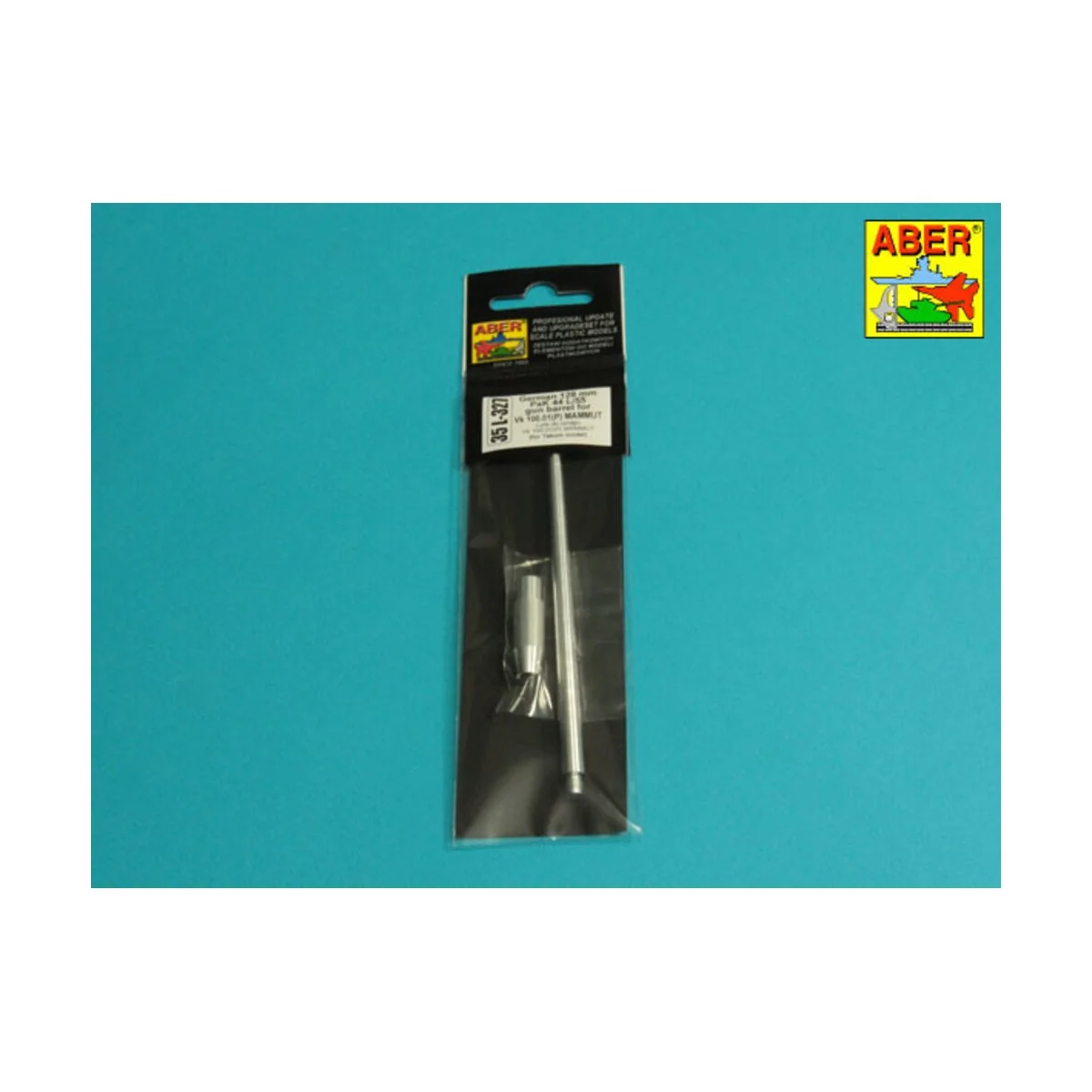Barrel 128mm PaK 44 L/55 for Vk 100.01(P) MAMMUT (Takom) - Aber Mod...