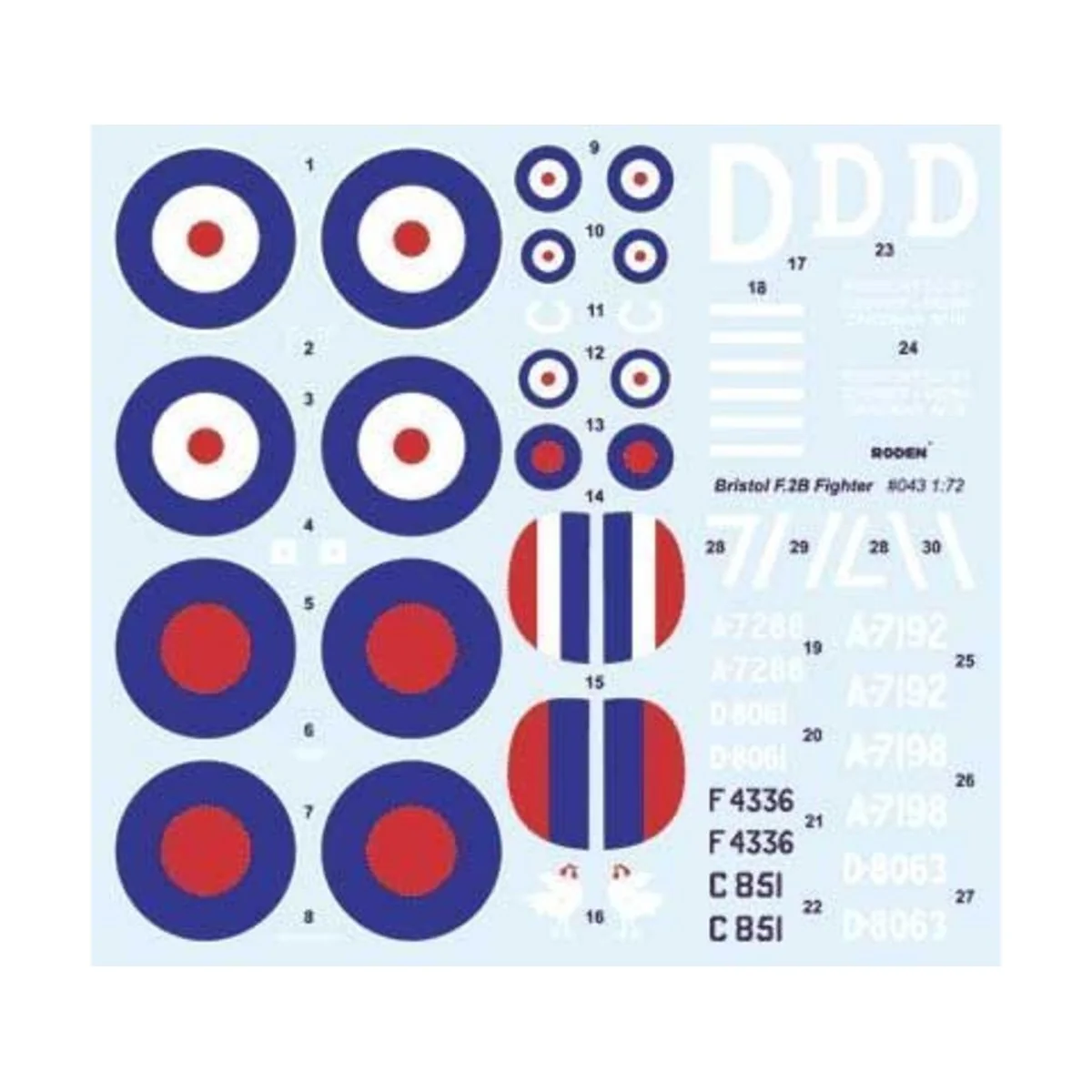 Bristol F.2B Fighter - Roden 043