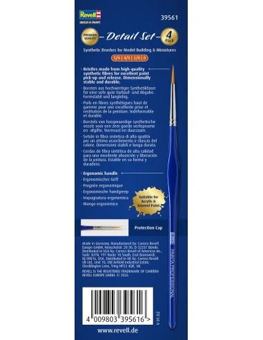Painta Professional Brushes: Detail Set - Revell 39561