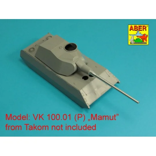 Barrel 128mm PaK 44 L/55 for Vk 100.01(P) MAMMUT (Takom), 1/35 - Ab...