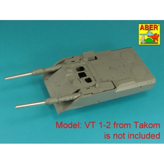 Barrels 120mm for German tank VT 1-2 (Takom), 1/35 - Aber Models 35...