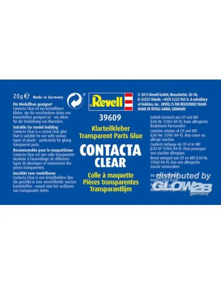 [NO_DESC] Contacta Clear, 20 g - Revell 39609