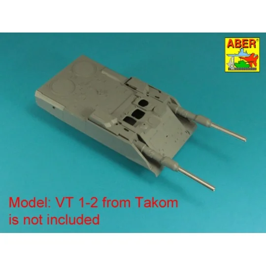 Barrels 120mm for German tank VT 1-2 (Takom), 1/35 - Aber Models 35...