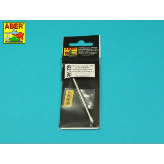 Germ.75mm KwK 40 L/48 barrel for Pz IVG, H, J without muzzle brake ...