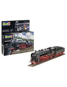 Model Set Schnellzuglokomotive S3/6 BR18mit Tender, 1/87 - Revell 6...