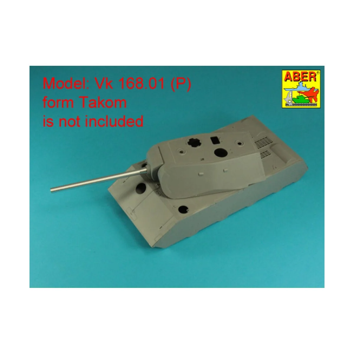 Barrel 15cm German Tank Vk168.01(P) (Takom), 1/35 - Aber Models 35 ...