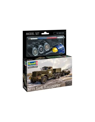 Model Set M19 Tank Transporter, 1/76 - Revell 63364