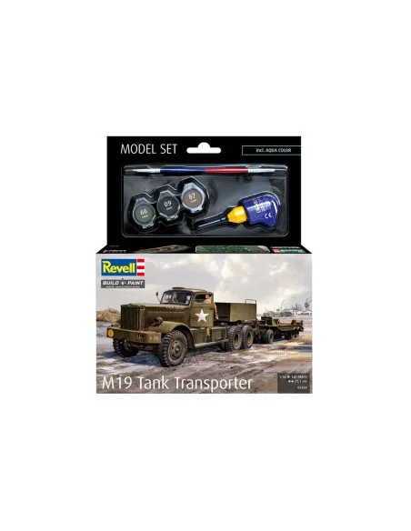 Model Set M19 Tank Transporter, 1/76 - Revell 63364