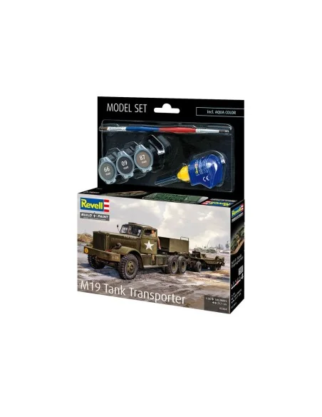 Model Set M19 Tank Transporter, 1/76 - Revell 63364