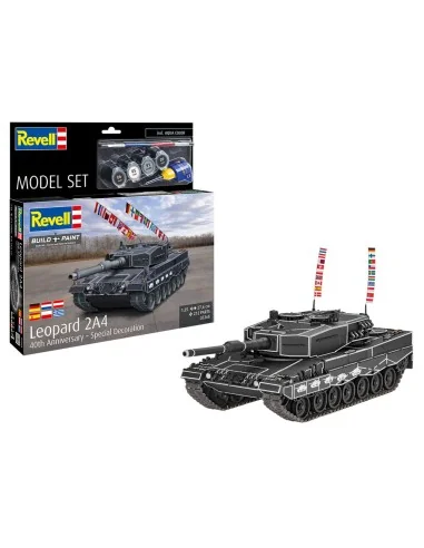 Model Set Leopard 2A4 - Special Decoration 40th An, 1/35 - Revell 6...
