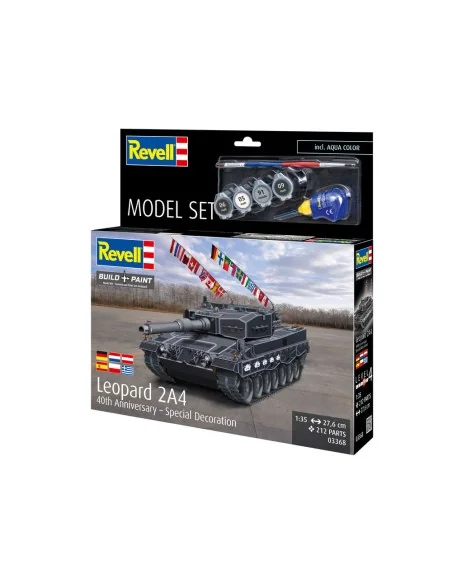[NO_DESC] Model Set Leopard 2A4 - Special Decoration 40th An, 1/35 ...