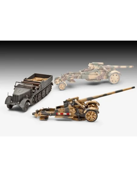 Model Set Sd.Kfz.9 Famo 21cm Mörser 18 or 17cm K, 1/72 - Revell 63371