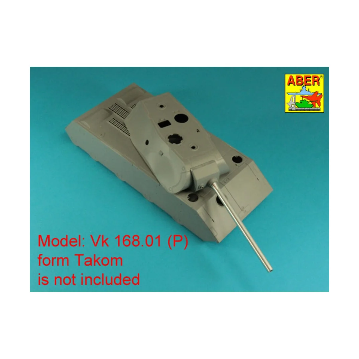 Barrel 15cm German Tank Vk168.01(P) (Takom), 1/35 - Aber Models 35 ...