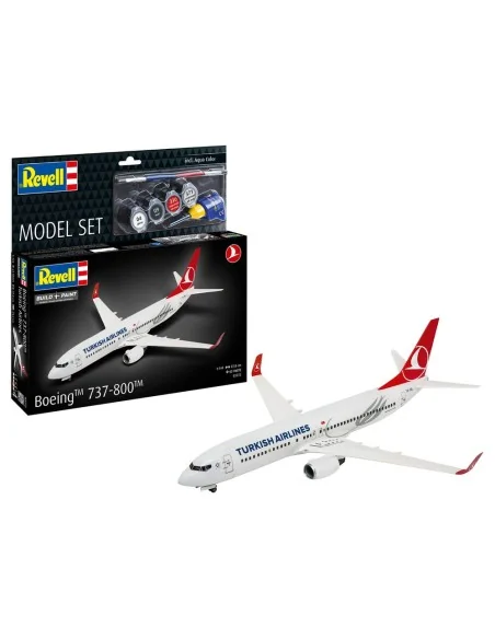 Model Set Boeing 737-800 Turkish Airlines, 1/144 - Revell 63772