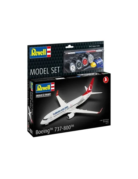 [NO_DESC] Model Set Boeing 737-800 Turkish Airlines, 1/144 - Revell...