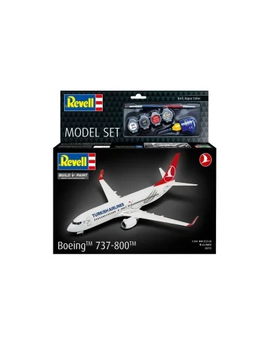 [NO_DESC] Model Set Boeing 737-800 Turkish Airlines, 1/144 - Revell...