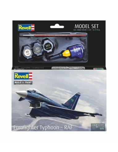 Model Set Eurofighter Typhoon - RAF, 1/144 - Revell 63796