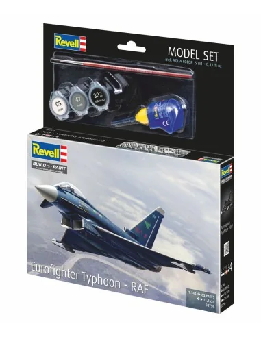 Model Set Eurofighter Typhoon - RAF, 1/144 - Revell 63796