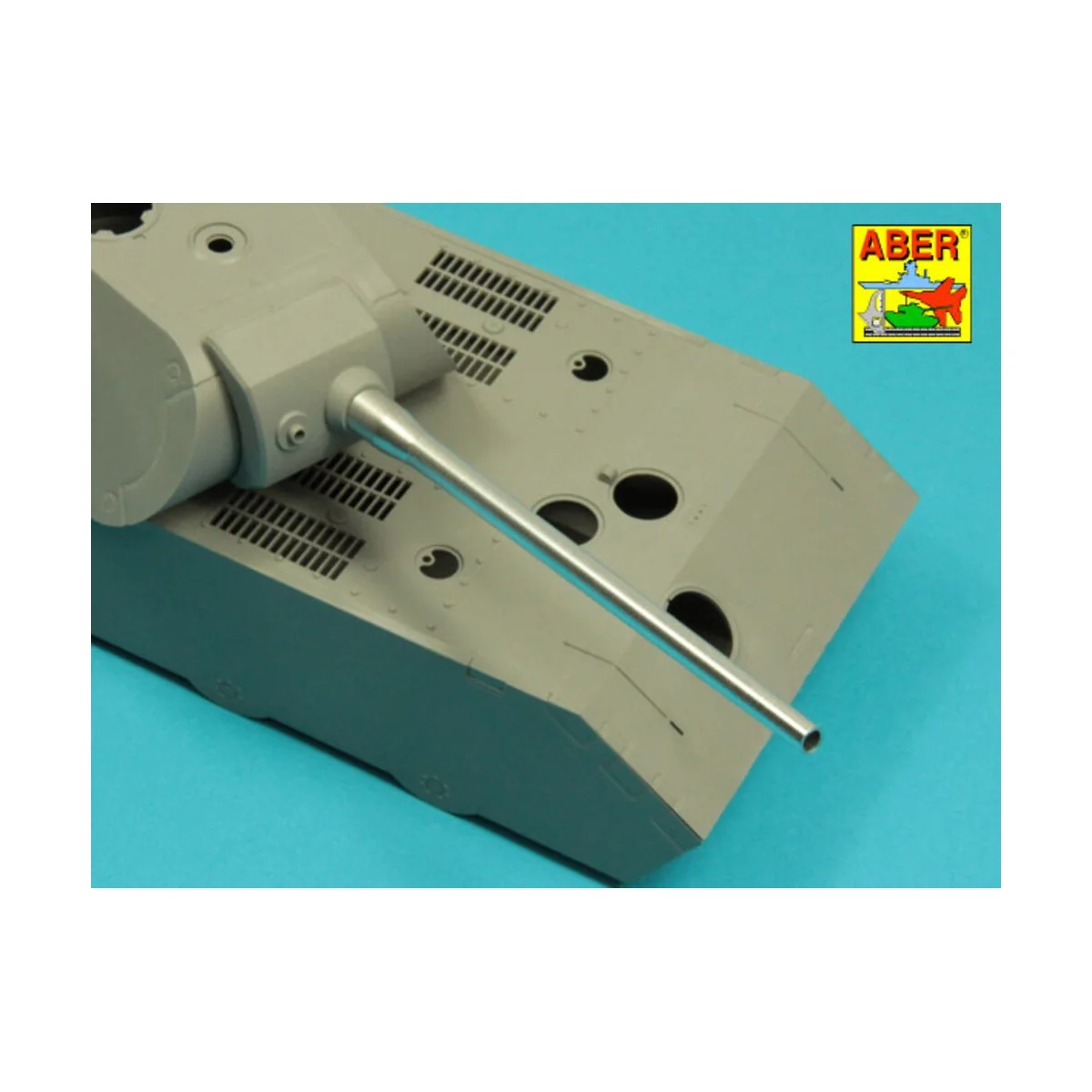 Barrel 128mm KwK 44 L/55 for Typ 204 Mauschen (Takom), 1/35 - Aber ...