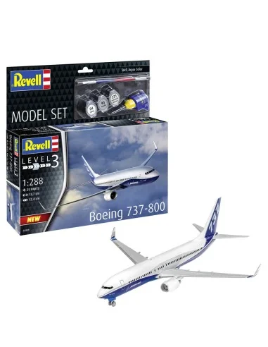Model Set Boeing 737-800, 1/288 - Revell 63809
