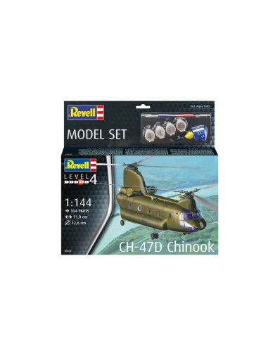 [NO_DESC] Model Set CH-47D Chinook, 1/144 - Revell 63825