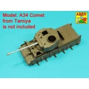 Barrel for British A34 Comet (Tamiya) - Aber Models 35 L-332