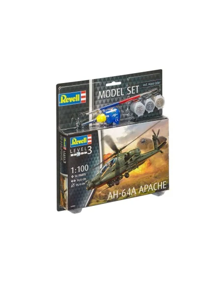 [NO_DESC] Model Set AH-64A Apache, 1/100 - Revell 64985