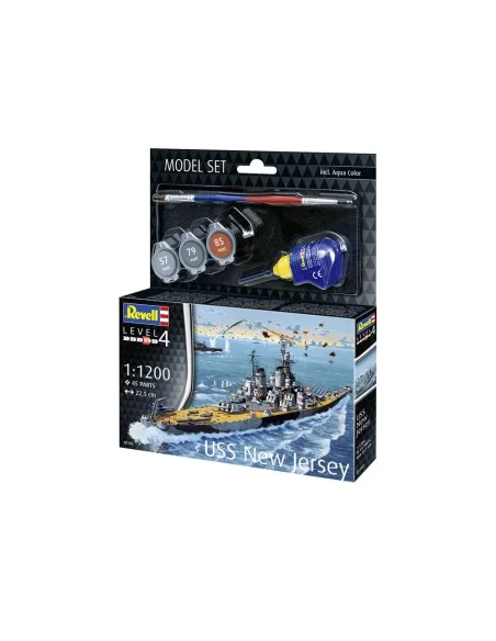 Model Set USS New Jersey, 1/1200 - Revell 65183